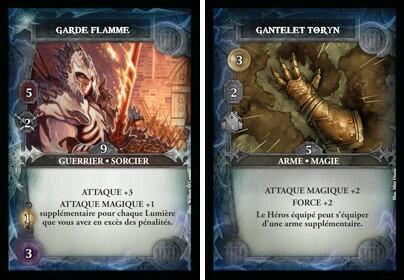 Thunderstone: Le Pic du Dragon Cartes