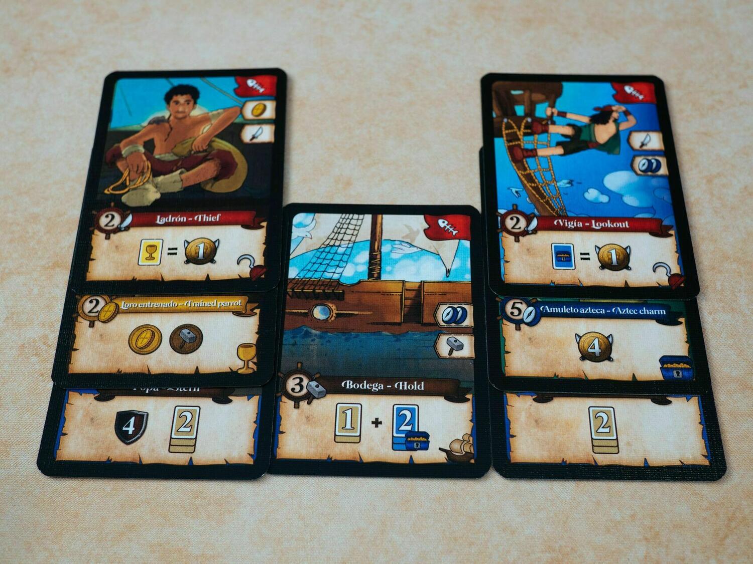 El Tesoro de Isla Tortuga Cartes