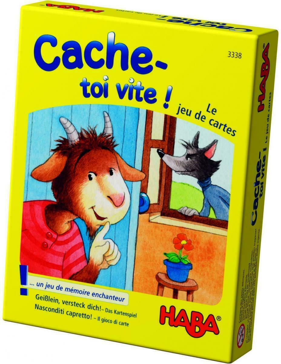 Cache-toi Vite ! Le Jeu de Cartes Cover 3d