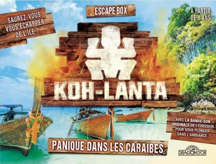Escape Box: Koh-Lanta - Panique dans les Caraïbes Cover