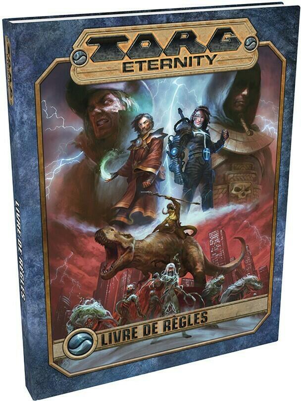 Torg Eternity: Livre de Règles Cover 3d