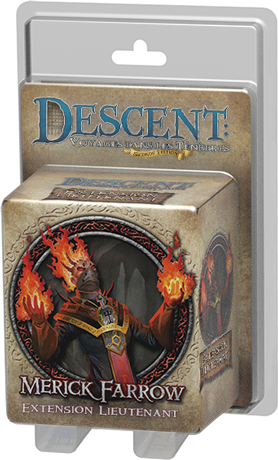 Descent: Voyages Dans les Ténèbres (Seconde Édition) - Merick Farrow Cover Transparent
