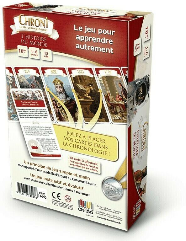 Chroni: L'Histoire du Monde Back 3d