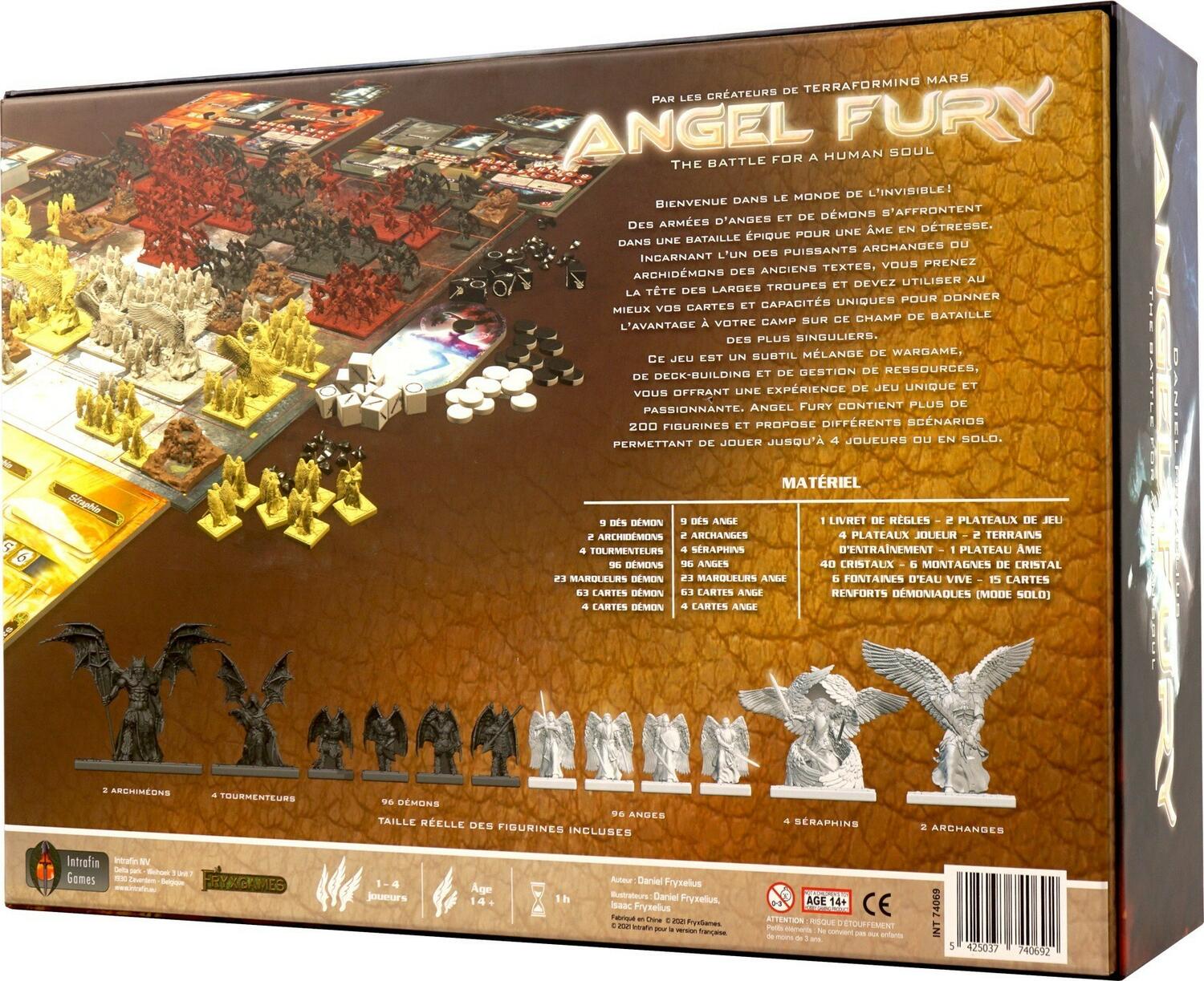 Angel Fury Back 3d