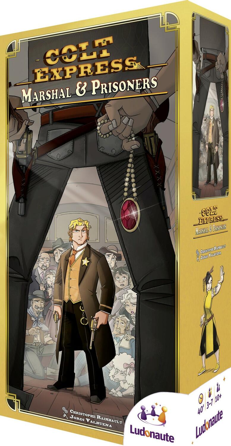 Colt Express: Marshal & Prisoners Cover 3d