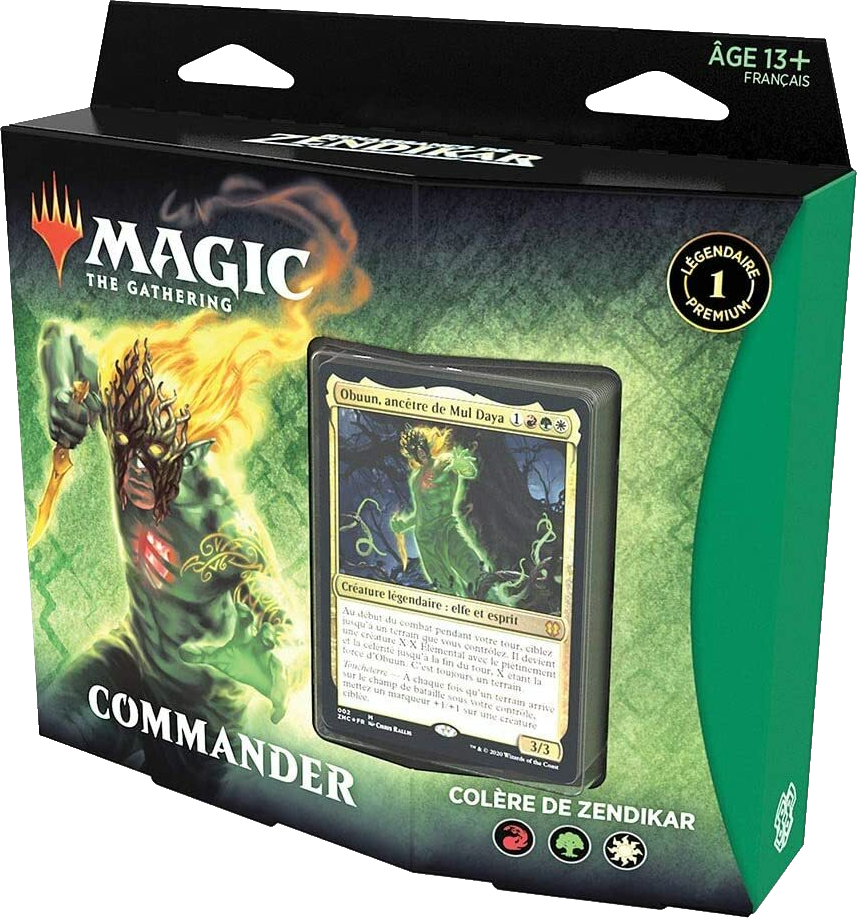 Magic: The Gathering - Commander - Colère de Zendikar Cover