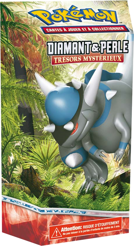 Pokémon: Diamant & Perle - Trésors Mystérieux - Attaque Crânienne Cover Transparent