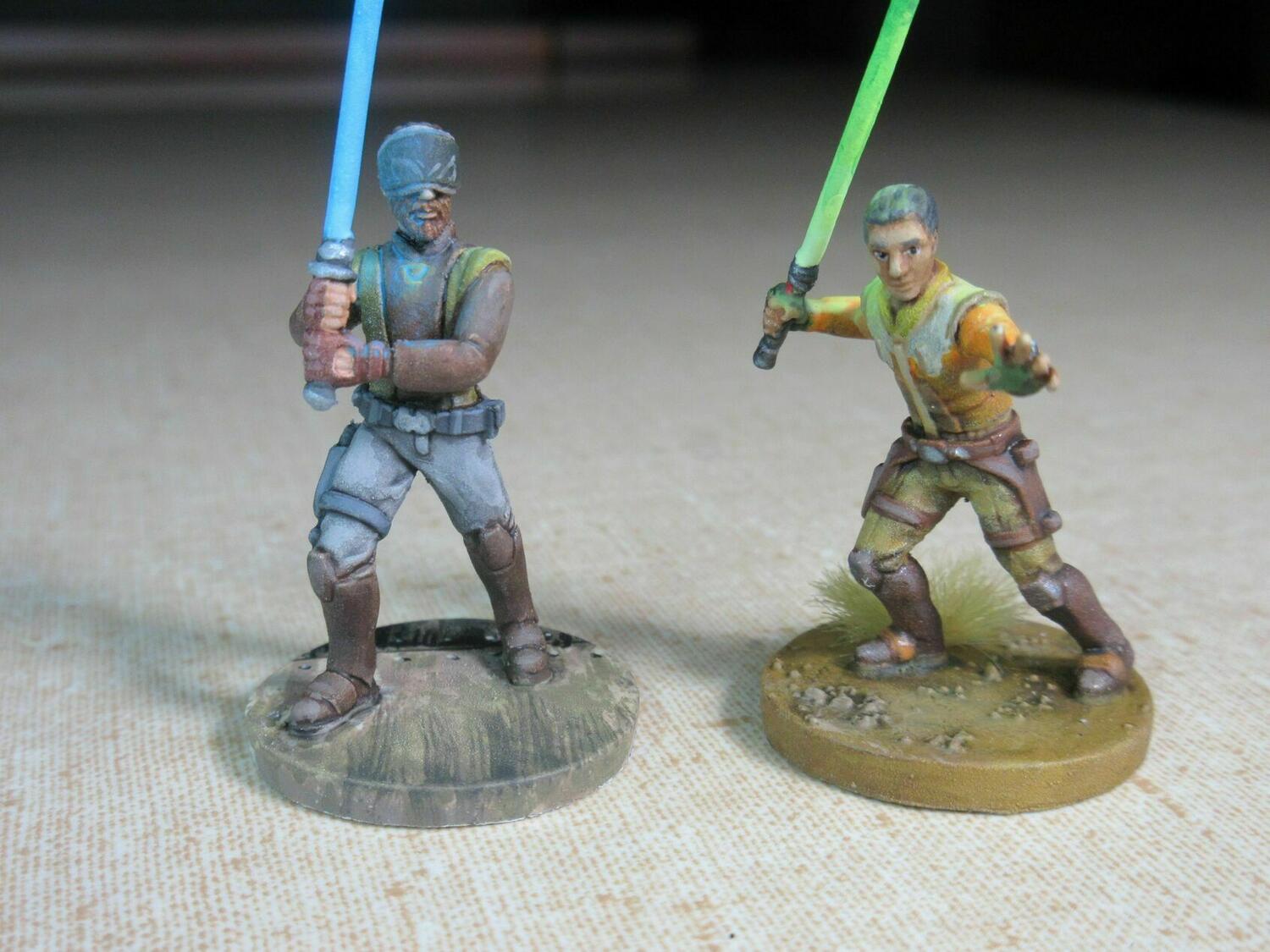 Star Wars: Assaut sur l'Empire - Ezra Bridger et Kanan Jarrus Figurines