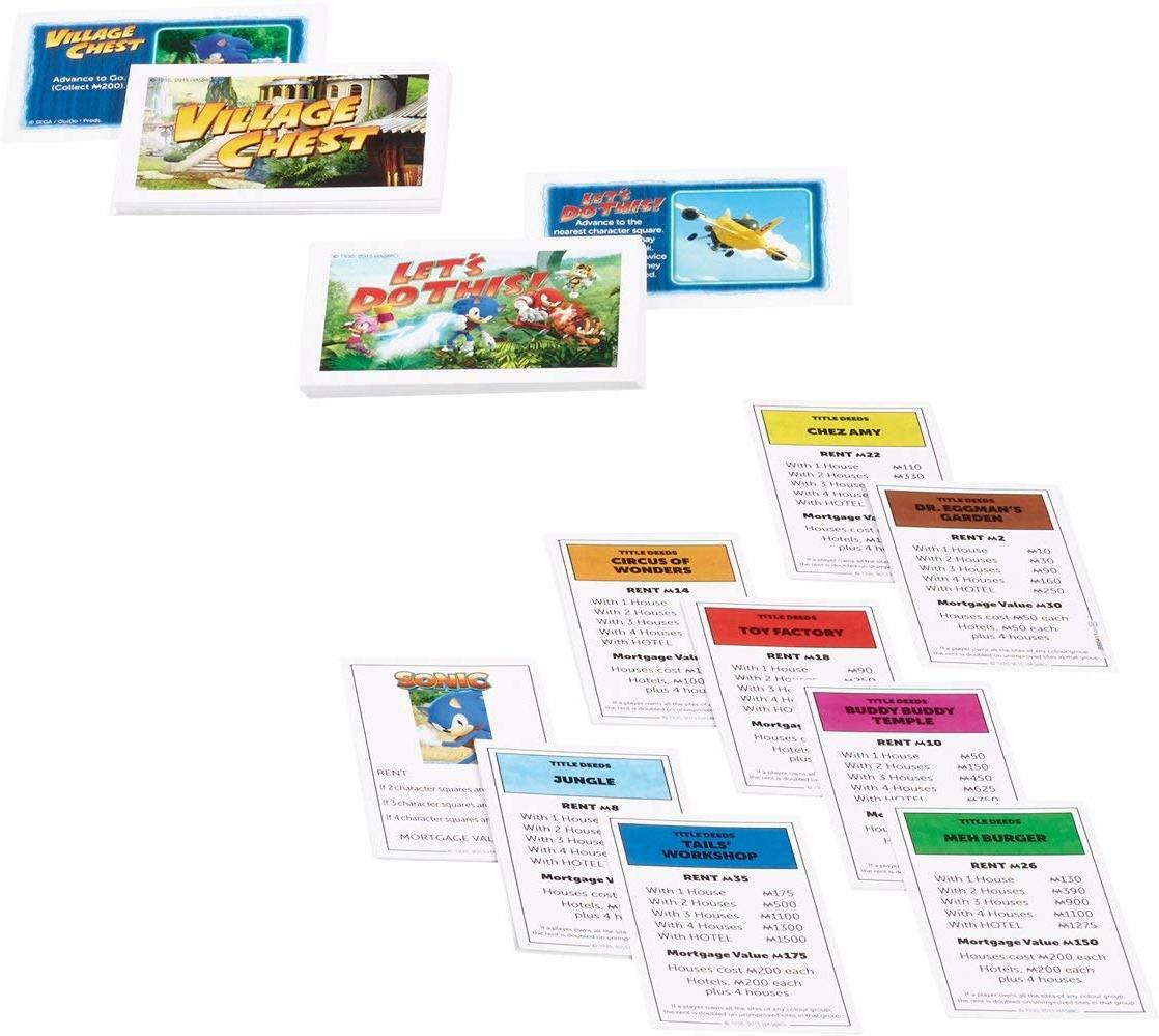 Monopoly: Sonic Boom Cartes
