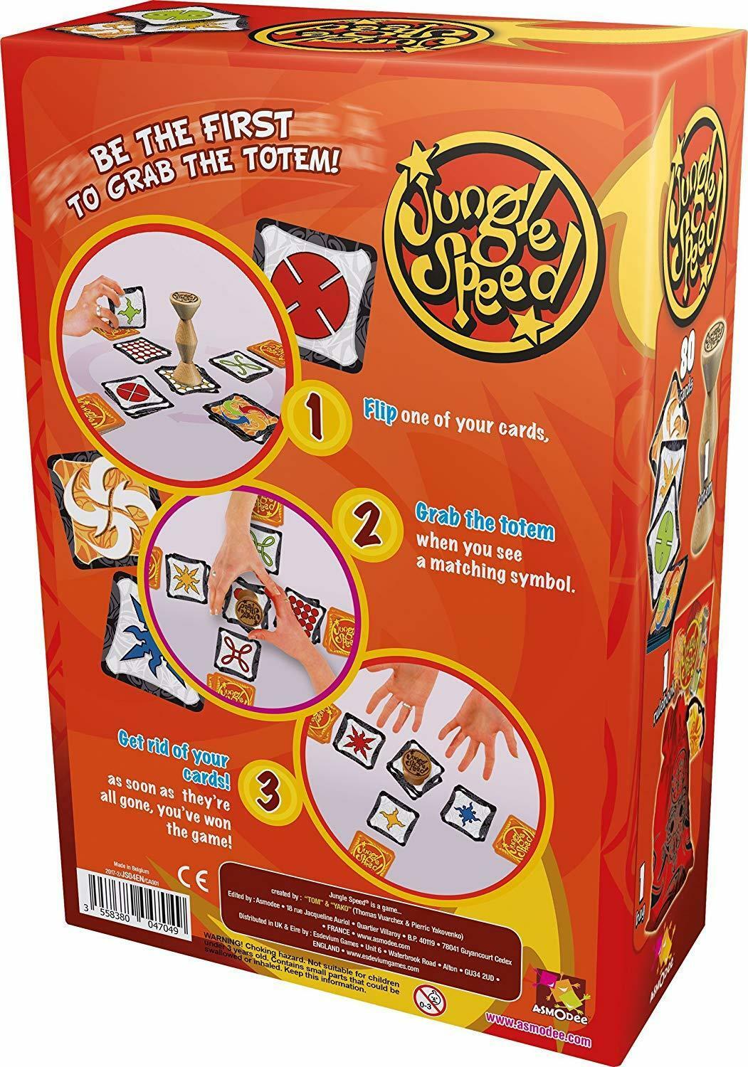 Jungle Speed 2017 English Back 3d
