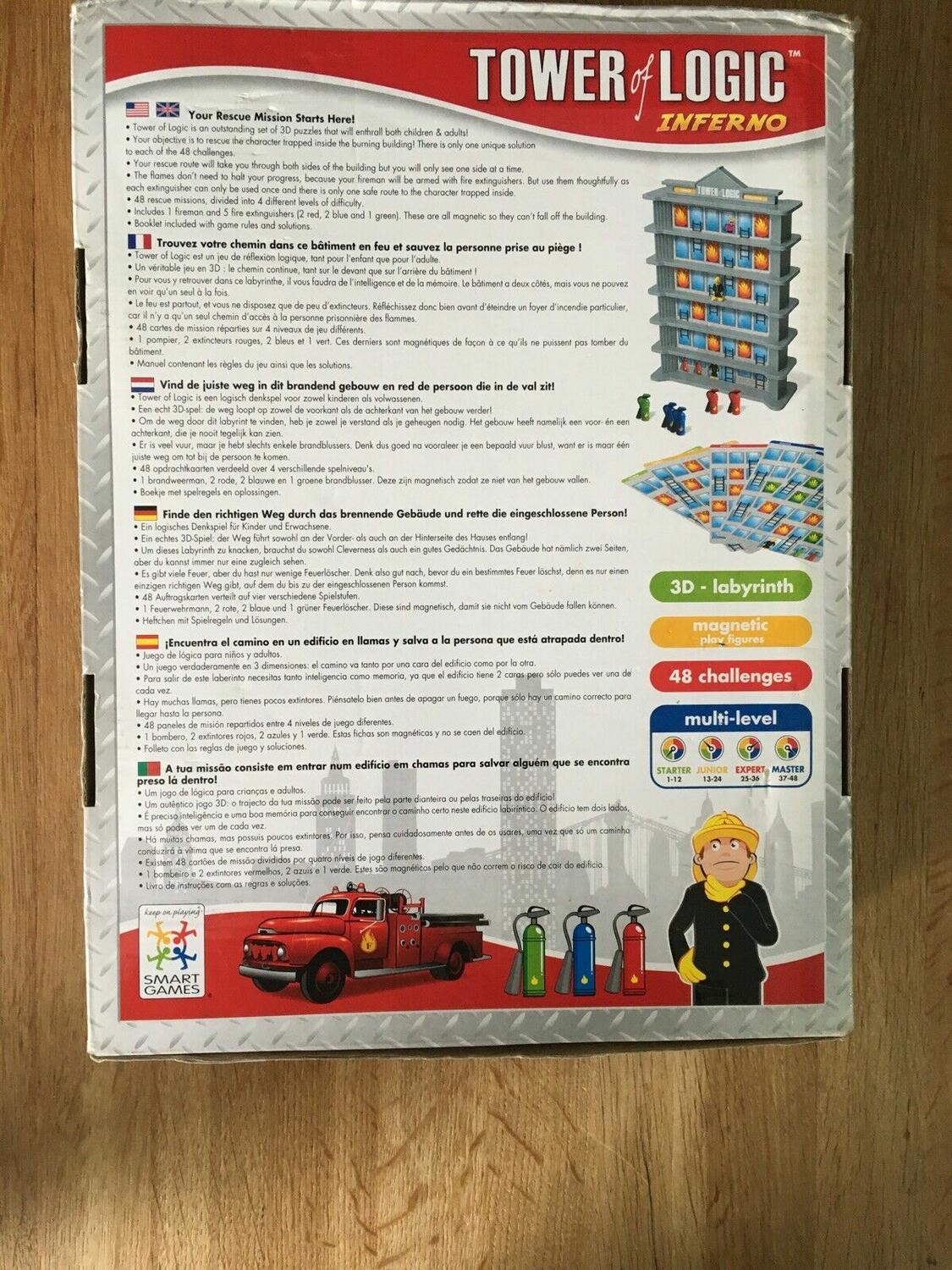 Tower of Logic: Inferno Back 3d