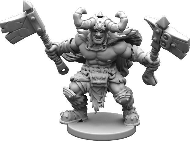 Runebound: L’Éveil des Montagnes Figurine