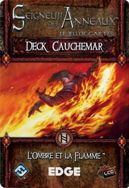 Le Seigneur des Anneaux: Le Jeu de Cartes - Deck Cauchemar - L’Ombre et la Flamme Cover
