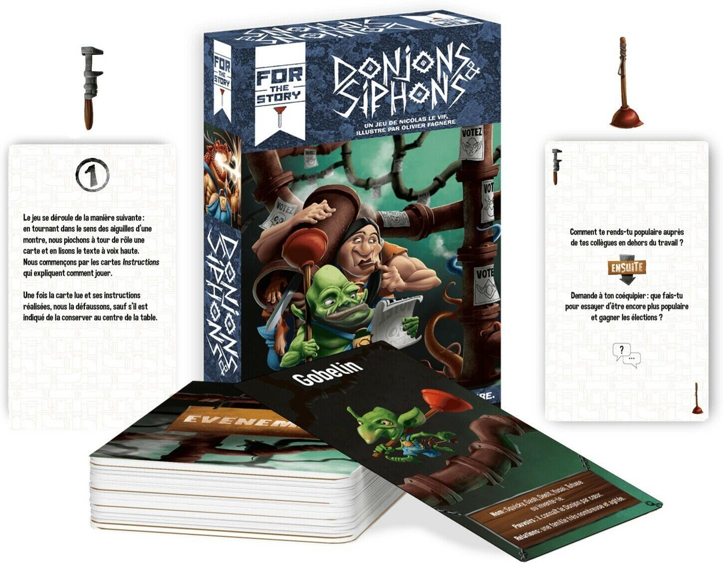 Donjons & Siphons Eclate