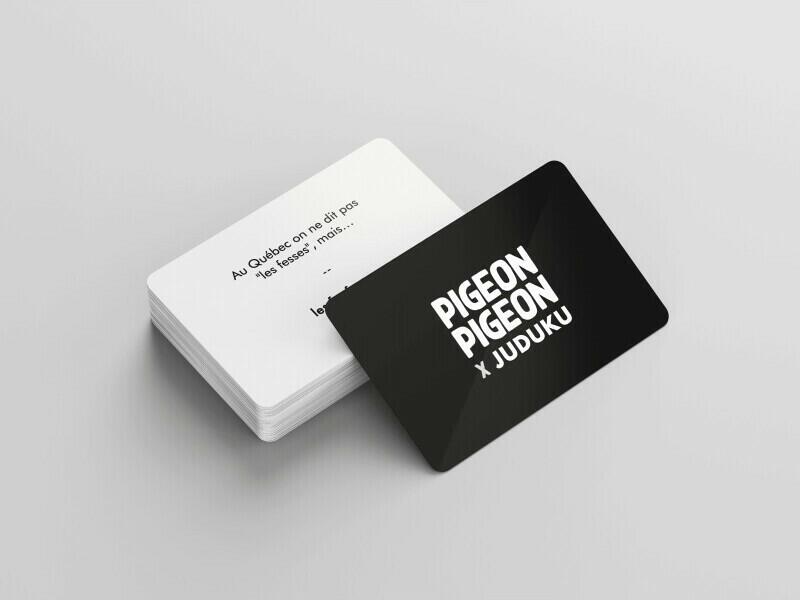 Pigeon Pigeon: Version Extrême Cartes