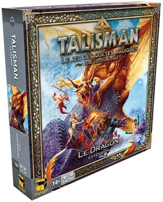 Talisman: Le Dragon 2021 Cover 3d