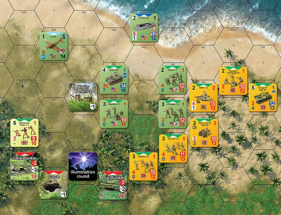 Conflict of Heroes: Guadalcanal Plateau