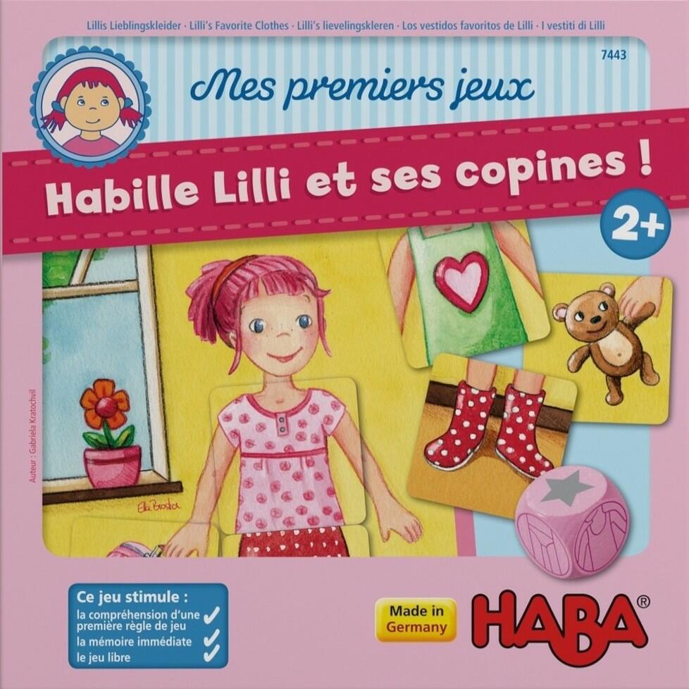 Mes Premiers Jeux: Habille Lilli et ses Copines ! Cover