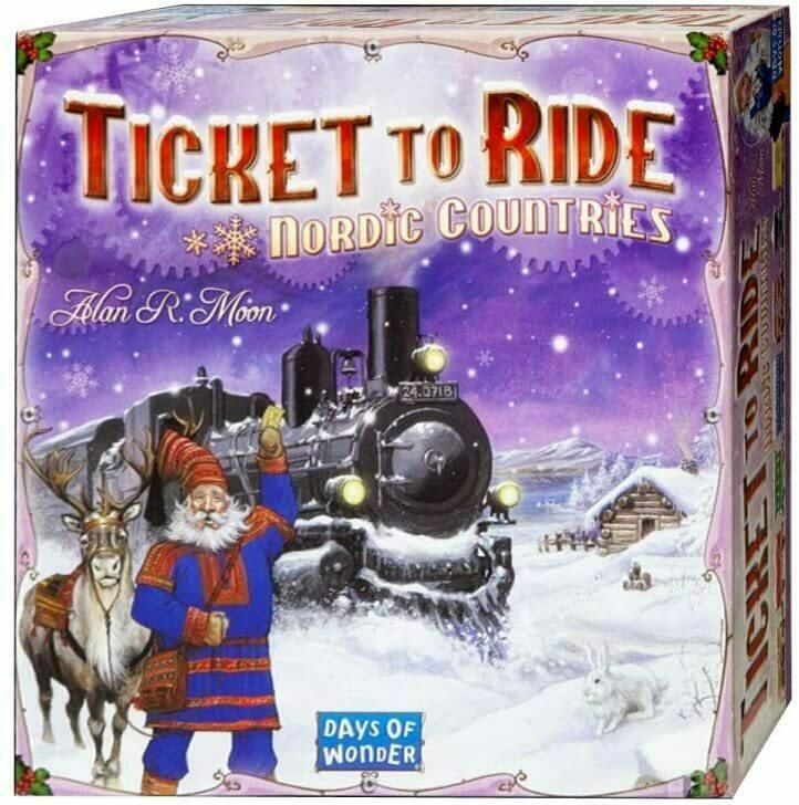 Ticket to Ride: Nordic Countries Cover 3d