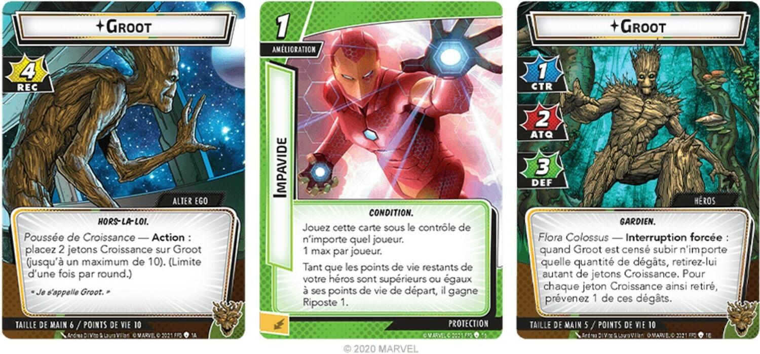 Marvel Champions: Le Jeu de Cartes - Convoitise Galactique Cartes