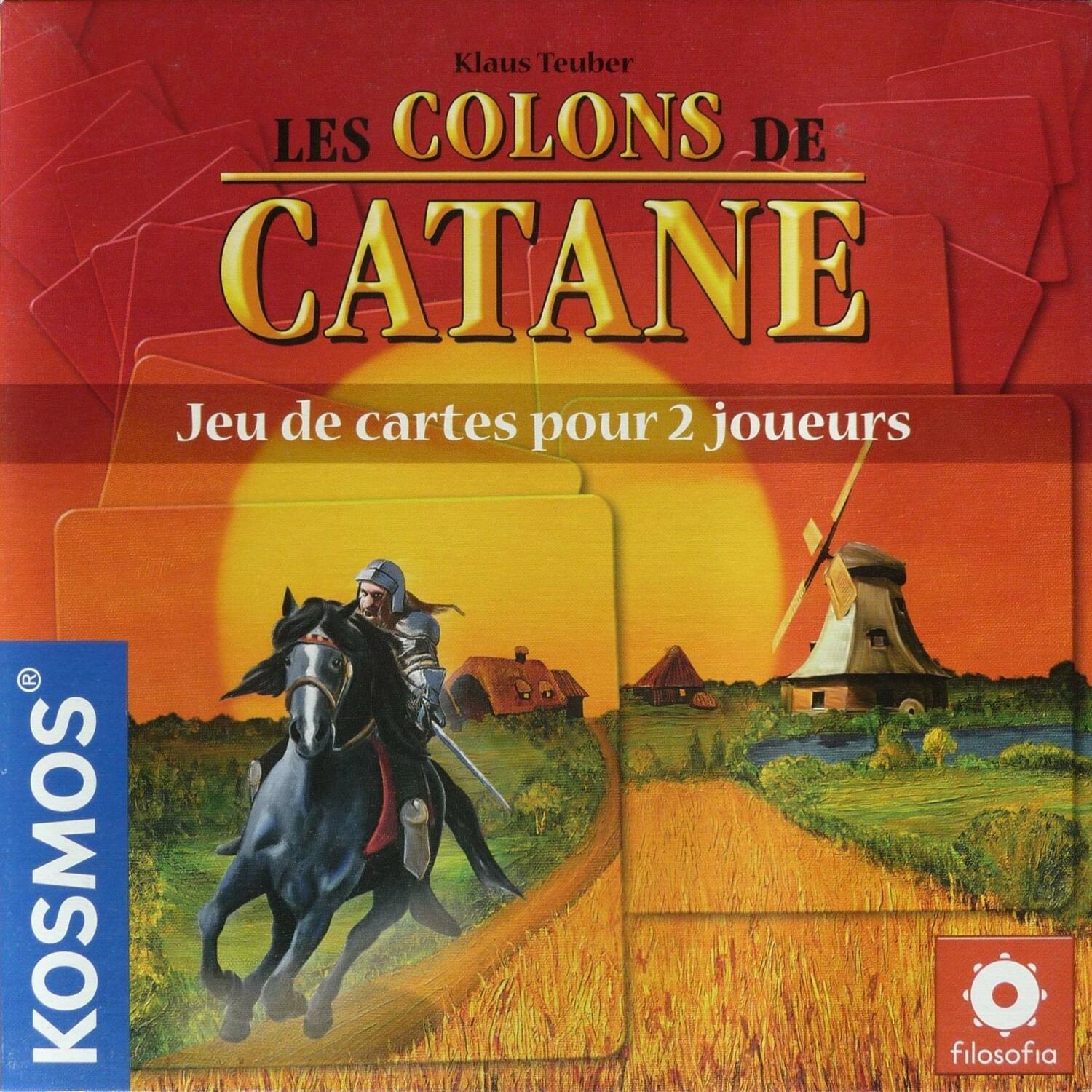 Les Colons de Catane: Jeu de Cartes pour 2 Joueurs Cover