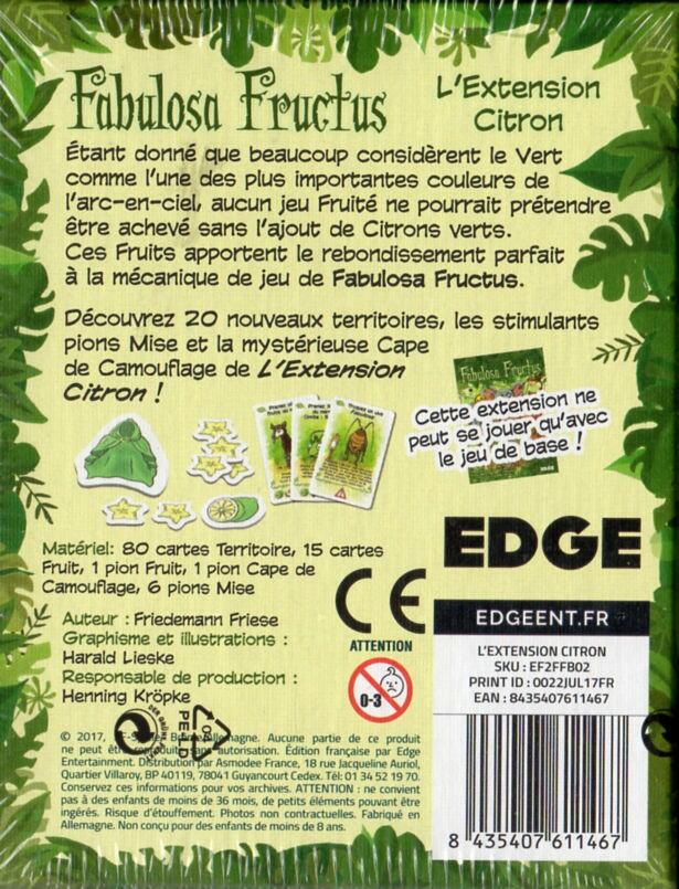 Fabulosa Fructus: L'Extension Citron Back