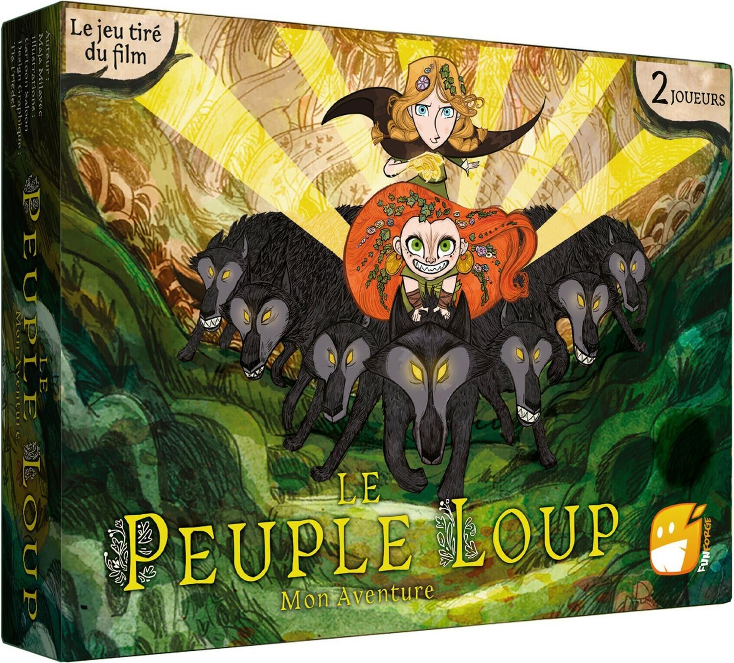 Le Peuple Loup: Mon Aventure Cover 3d