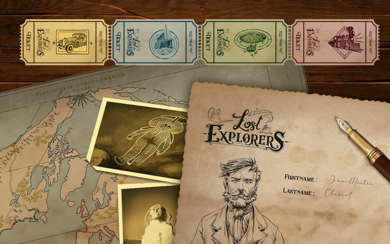 Lost Explorers Artwork