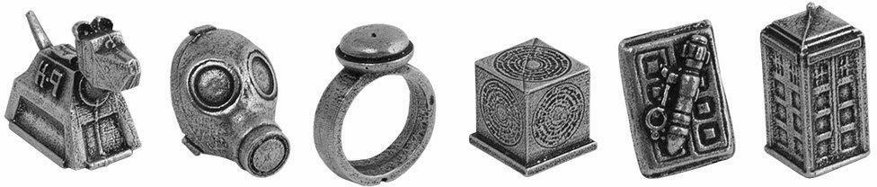 Monopoly: Doctor Who Villains Edition Pions