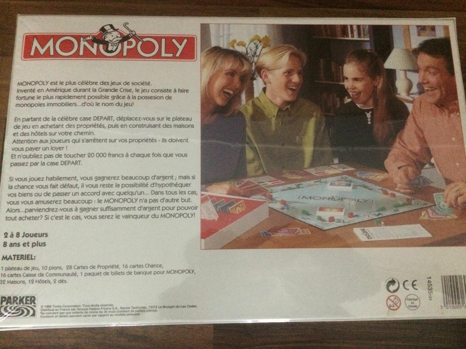 Monopoly 1996 Back 3d