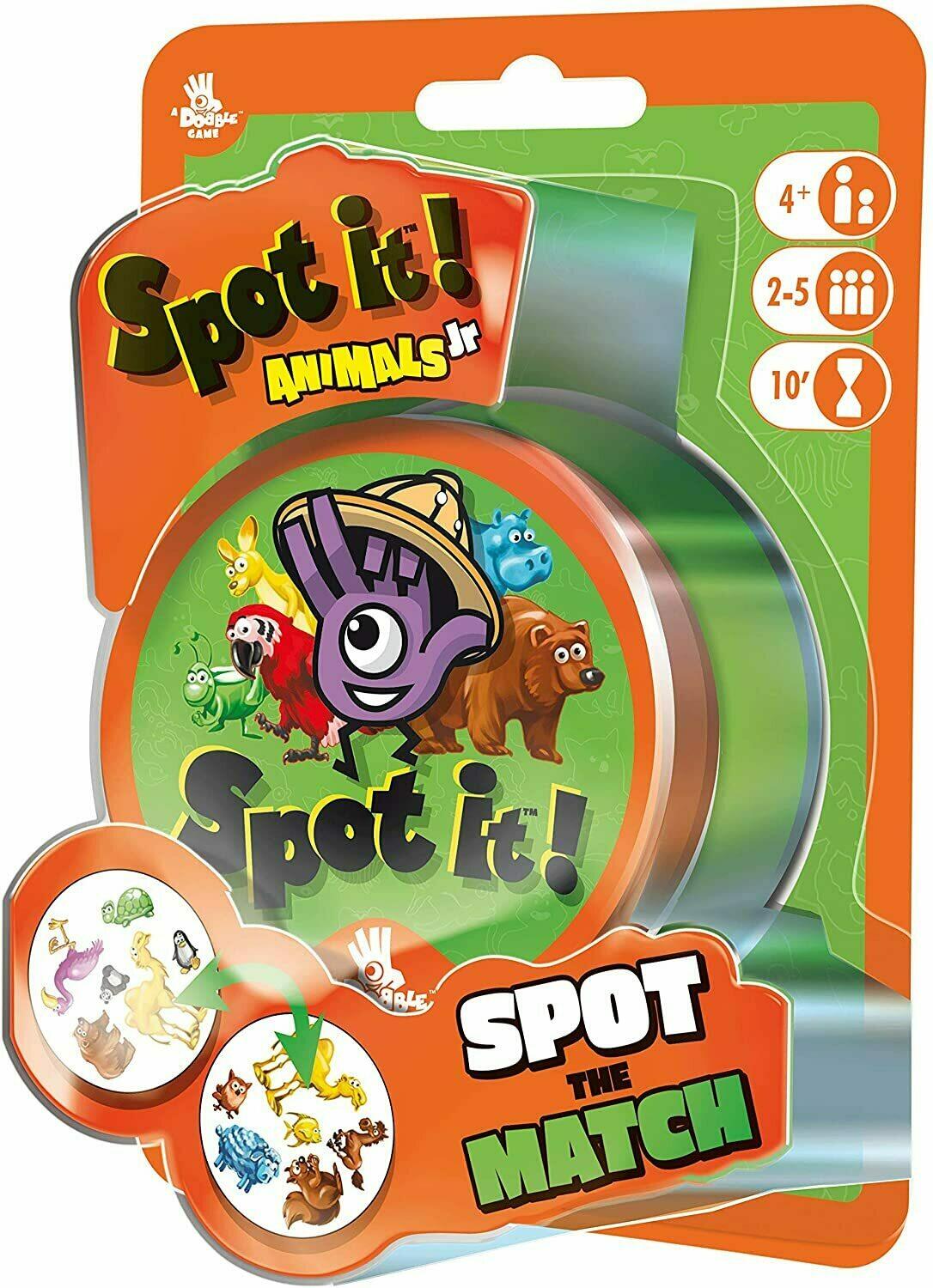 Spot it! Animals Jr. Cover 3d