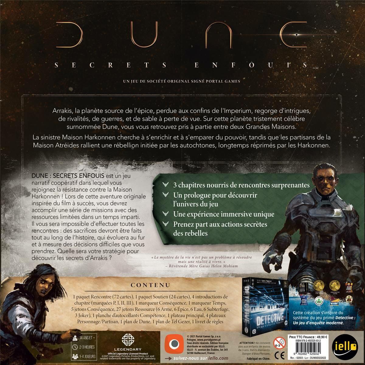 Dune: Secrets Enfouis Back