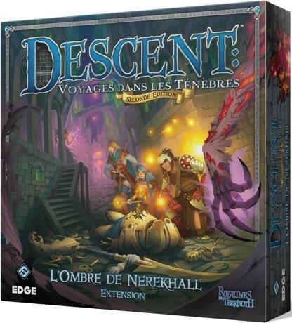 Descent: Voyages Dans les Ténèbres (Seconde Édition) - L’Ombre de Nerekhall Cover 3