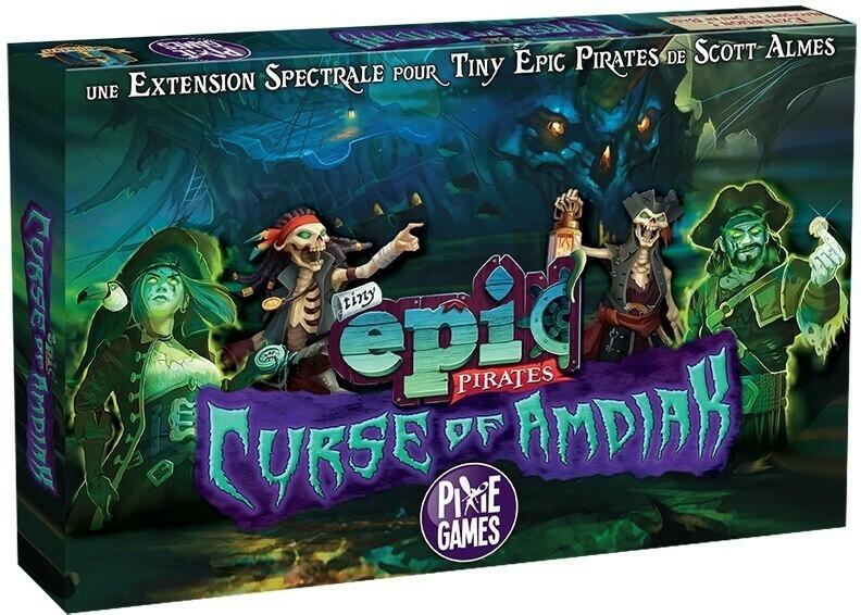 Tiny Epic Pirates: Curse of Amdiak Cover 3d