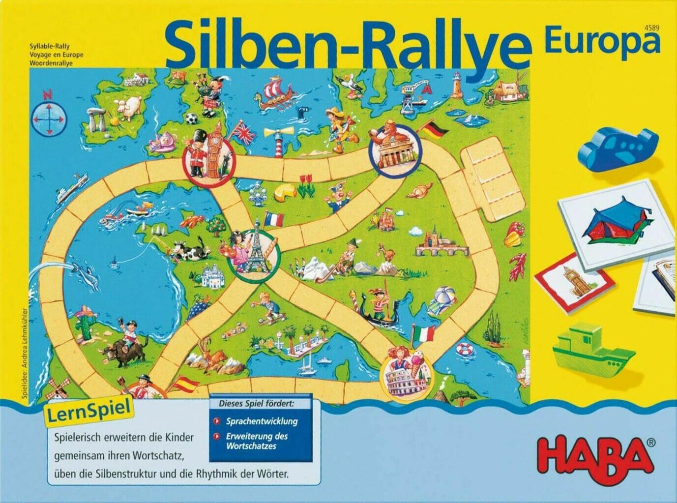 Silben-Rallye: Europa Cover