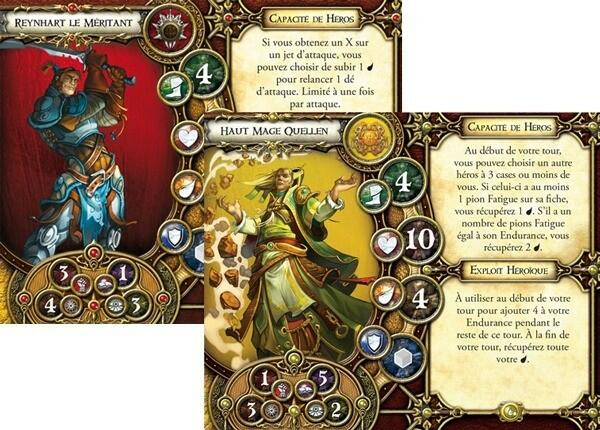 Descent: Voyages Dans les Ténèbres (Seconde Édition) - L'Antre du Wyrm Cartes