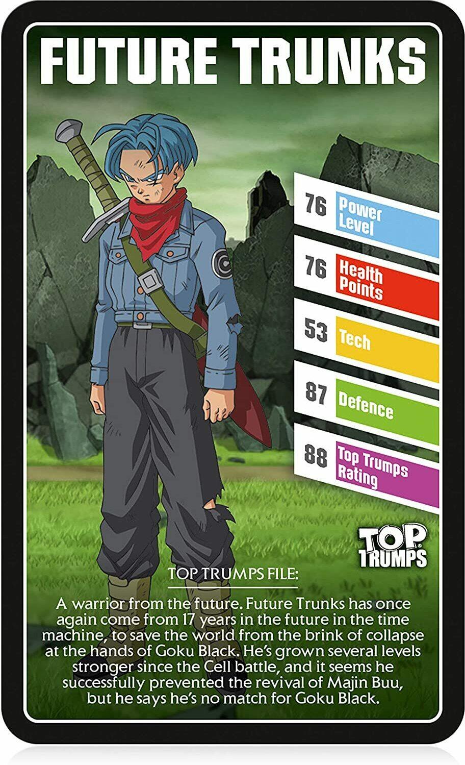 Top Trumps: Dragon Ball Super Carte