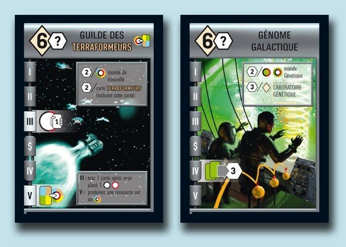 Race for the Galaxy: Tempête en Formation Cartes