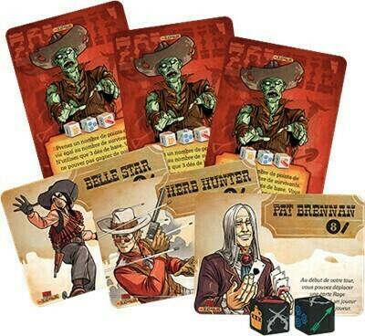 BANG! Le Jeu de Dés - Undead or Alive Eclate