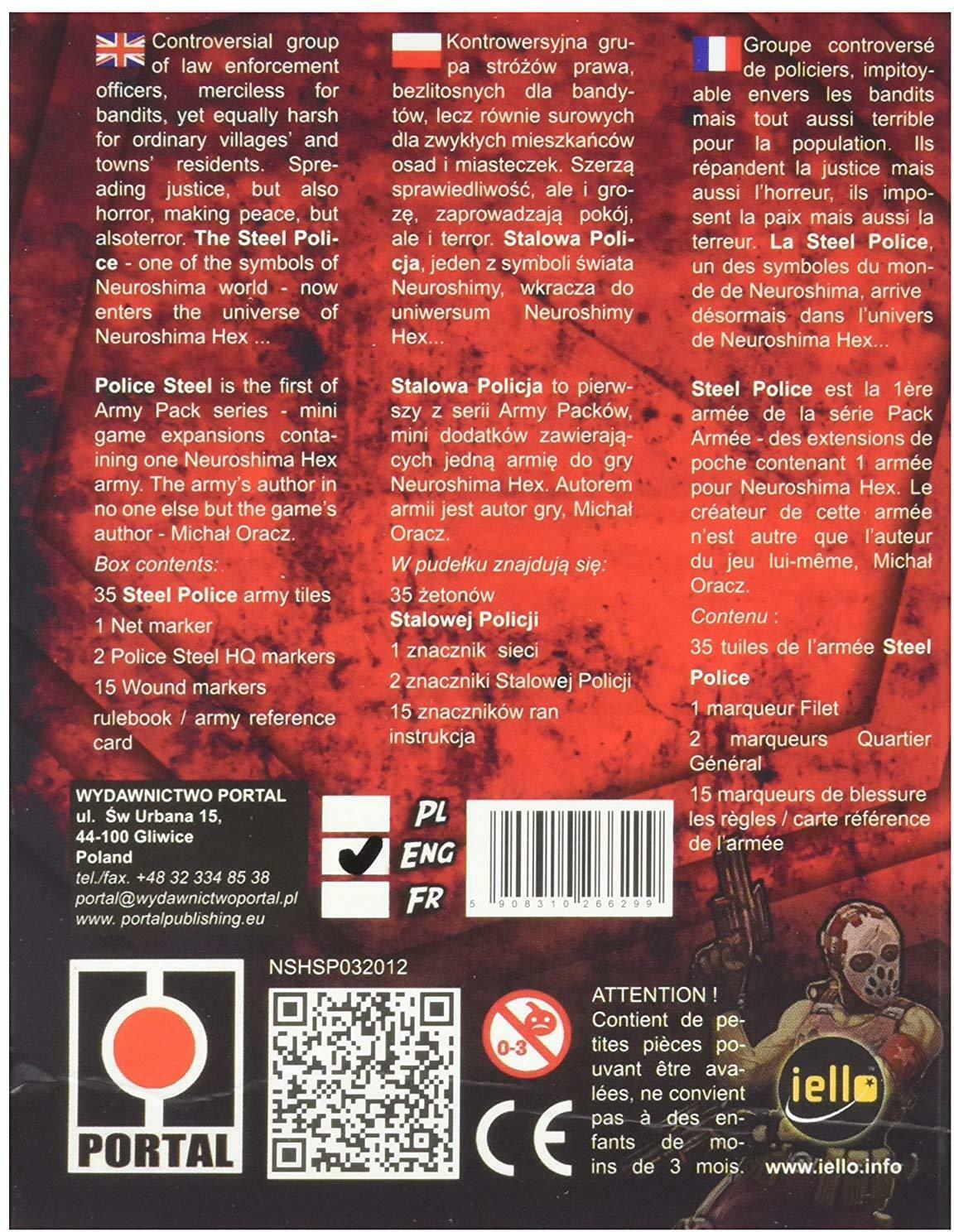 Neuroshima Hex ! Steel Police Back