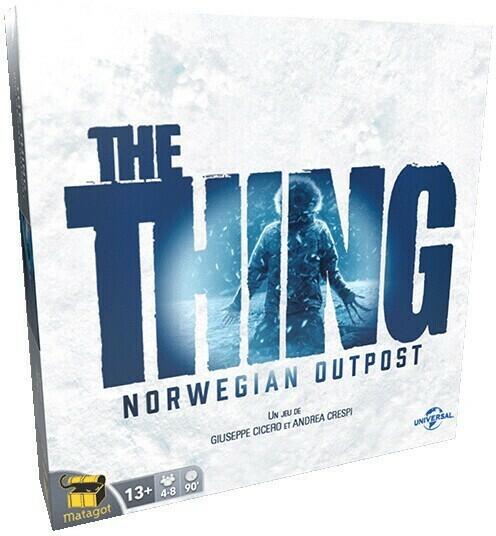The Thing: The Boardgame - Norwegian Outpost Cover 3d