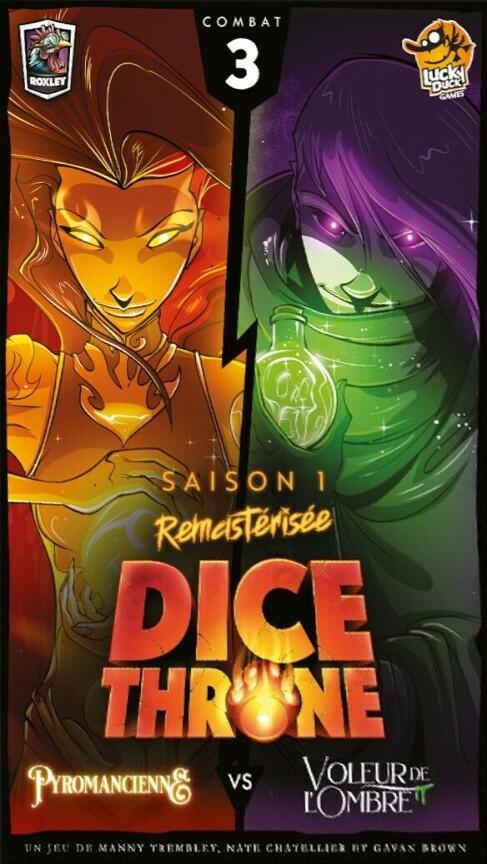 Dice Throne: Saison 1 - Pyromancienne vs Voleur de l'Ombre Cover