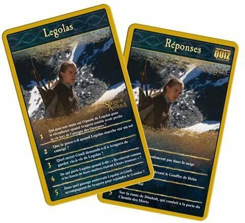 Top Trumps: Quiz - Le Seigneur des Anneaux Cartes