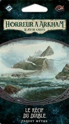 Horreur à Arkham: Le Jeu de Cartes - Le Récif du Diable Cover