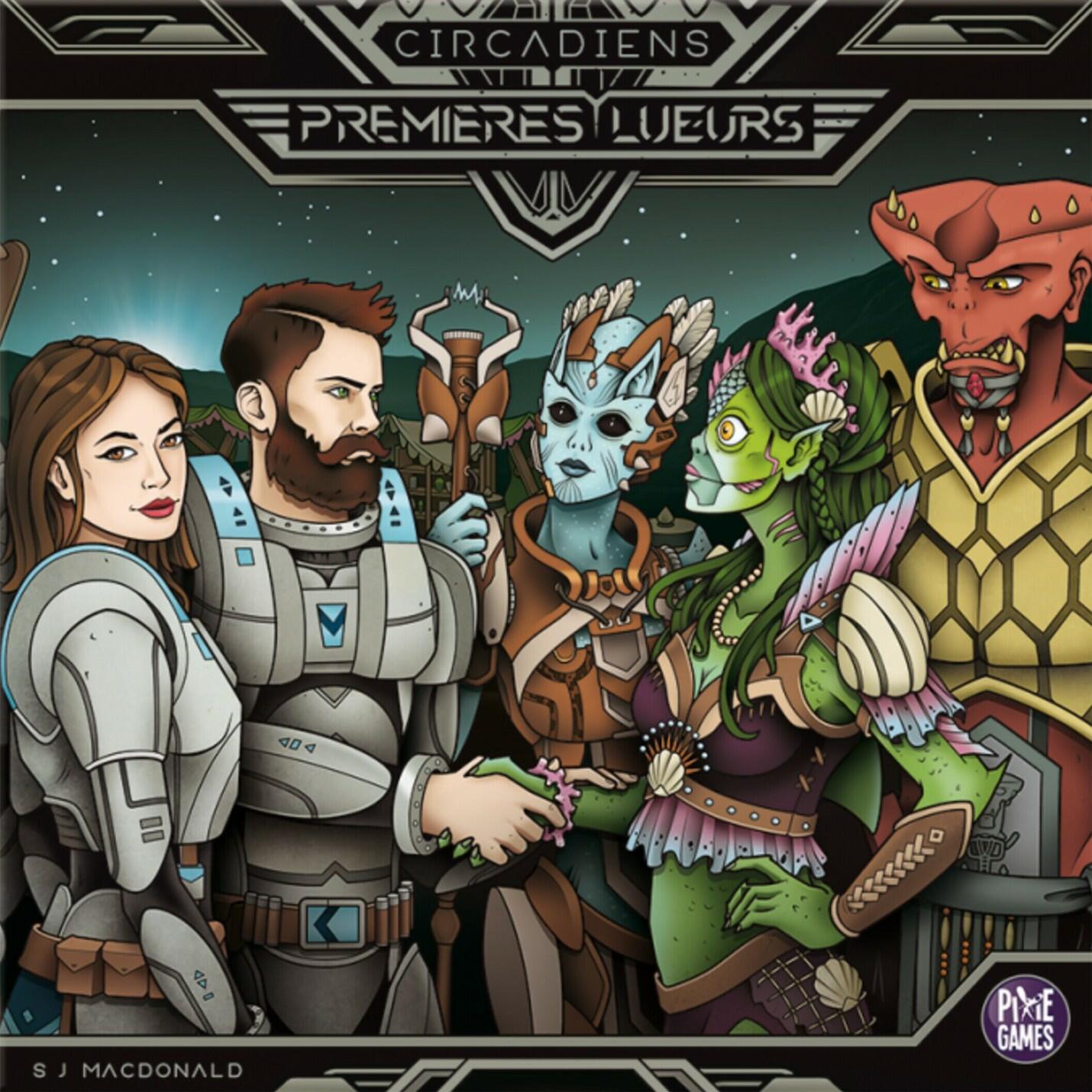 Circadiens: Premières Lueurs Cover