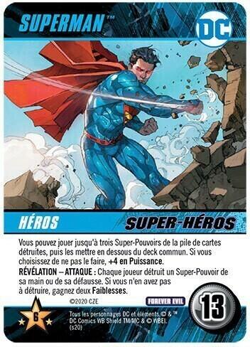 DC Comics: Deck-Building Game - Forever Evil Carte
