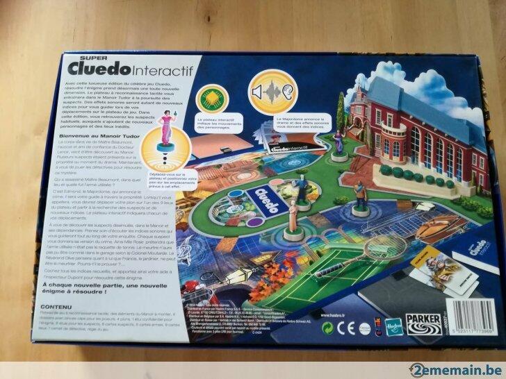 Super Cluedo Interactif Back 3d