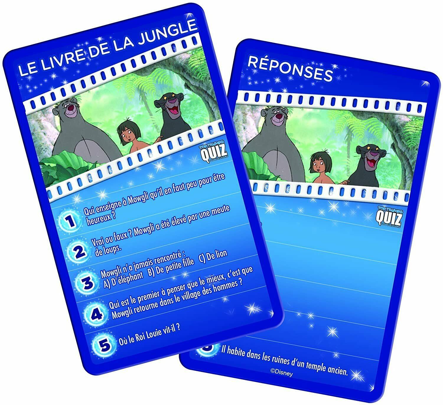Top Trumps: Quiz - Disney Cartes