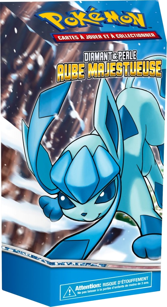 Pokémon: Diamant & Perle - Aube Majestueuse - Givre Polaire Cover Transparent
