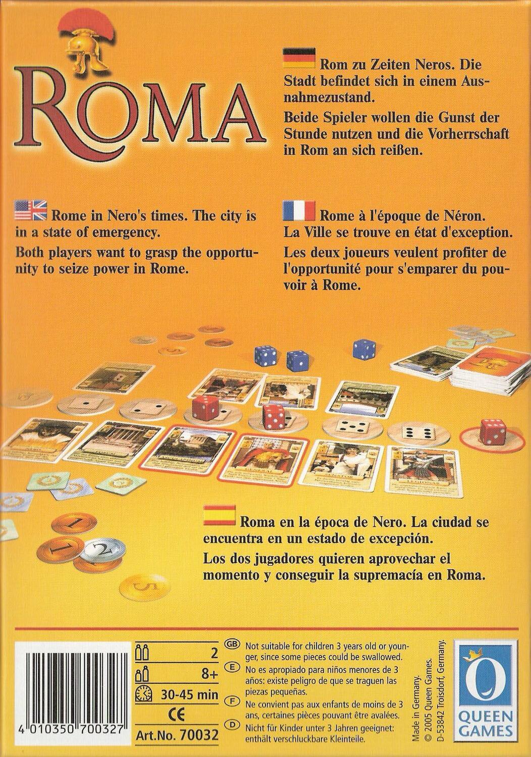 Roma 2005 Back